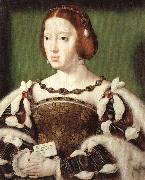 Joos van cleve Portrait of Eleonora, Queen of France oil painting